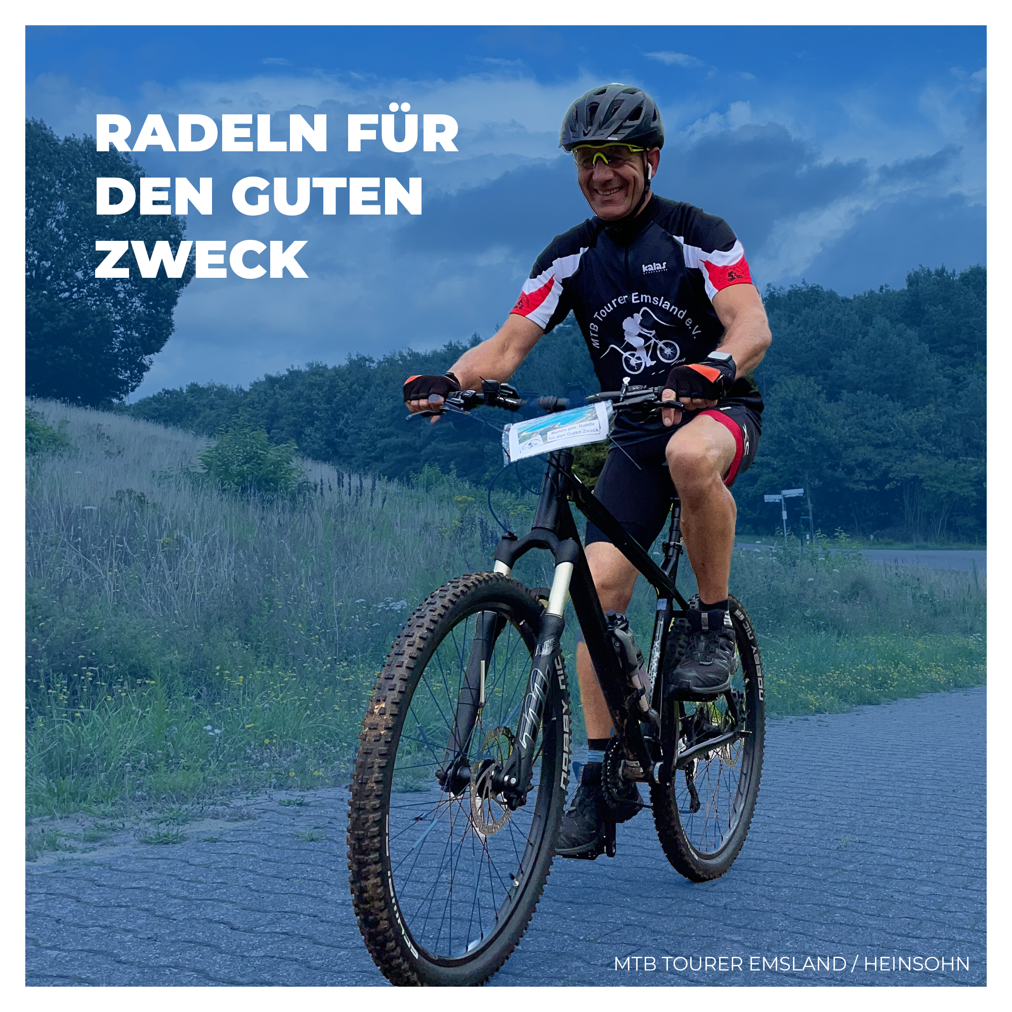 Radeln für den Spenden Zweck